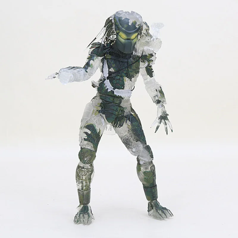 18-20 см NECA Джокер клоун BJD Хищник пятница 13-я последняя часть Jason Voorhees Ultimate Jungle Hunter ПВХ фигурка - Цвет: 6764 green no box