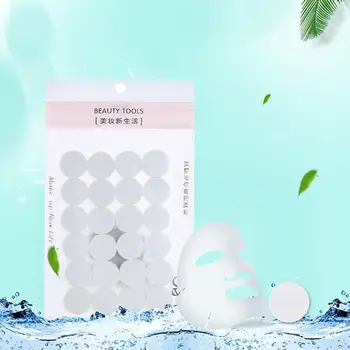 

24Pcs Compressed Face Mask Paper Natural Skin Care Disposable Cotton Facial Masks Papers DIY Makeup Tool