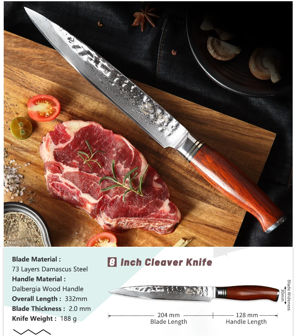 Chinese Chef Cleaver Knife 7 Inch - YARENH HYZ series – yarenh