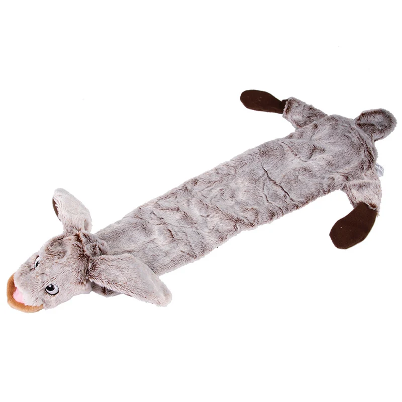 Rabbits Мода 1 шт. Забавные игрушки в форме животных подарочный набор большой не плюшевый кролик хонинговая белка для собак Жевательная собака игрушка-Волк - Цвет: Rabbits