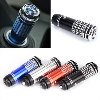 

12V Mini Car Vehicle Air Purifier Auto Car Fresh Air Anion Ionic Purifier Oxygen Bar Ozone Ionizer Cleaner For Gift