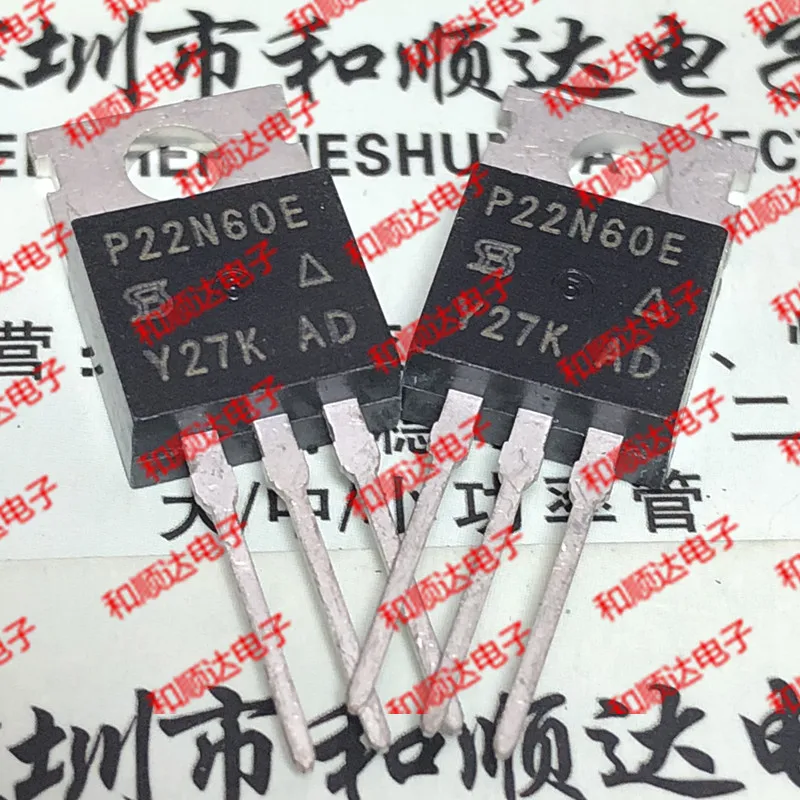 /5 предметов в лоте, SIHP22N60E-E3 P22N60E-220 600V 22A