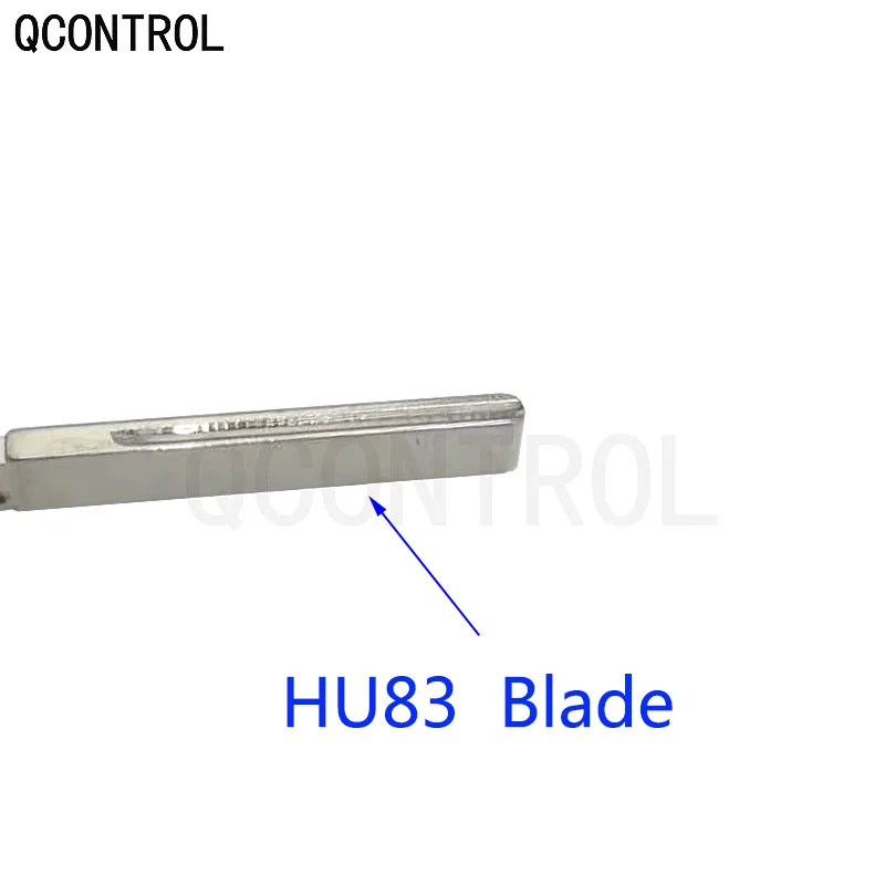 QCONTROL Car Remote Key 433MHz Fits for Citroen C8 CE0523 with ID46(7941) Chip HU83 Blade 433MHz ASK/FSK Signal car remote key
