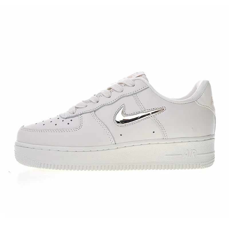 Оригинальные подлинные кроссовки для скейтбординга от Nike Air Force 1 '07 PRM LX, сбалансированные, хорошее качество, легкие кроссовки AO3814 - Цвет: AO3814-001