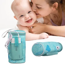 USB Электрический нагреватель для бутылок обогреватель изолированный мешок портативный в автомобиль обогреватели напиток теплый термостат молока сумка бутылка для походов