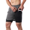 ARSUXEO Men's Running Shorts 2 in 1 with Multi-Pocket Fitness Training Exercise Jogging Workout Gym Sports Pants B208 5