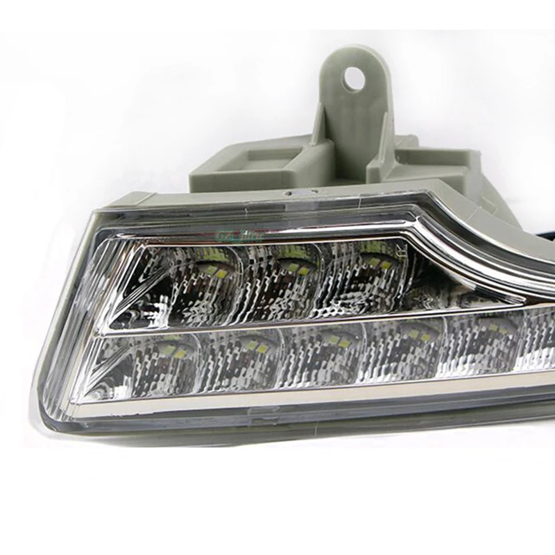 Дневные ходовые огни 12 В светодиодный светодиодные дневные с отверстием для