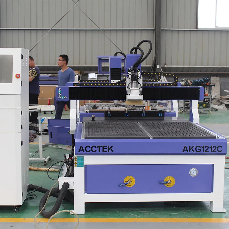 Lowest price excellent accuracy woodworking cnc engraver machine