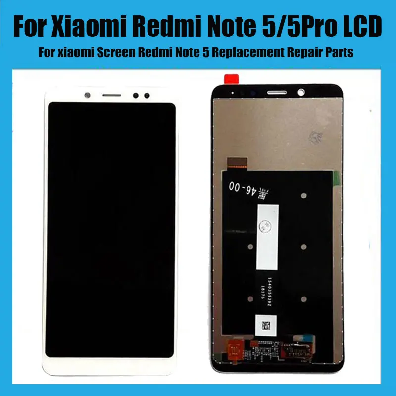 ЖК-дисплей с дигитайзером и рамкой для Xiaomi Redmi Note 5 Pro сенсорный экран xiaomi запасные