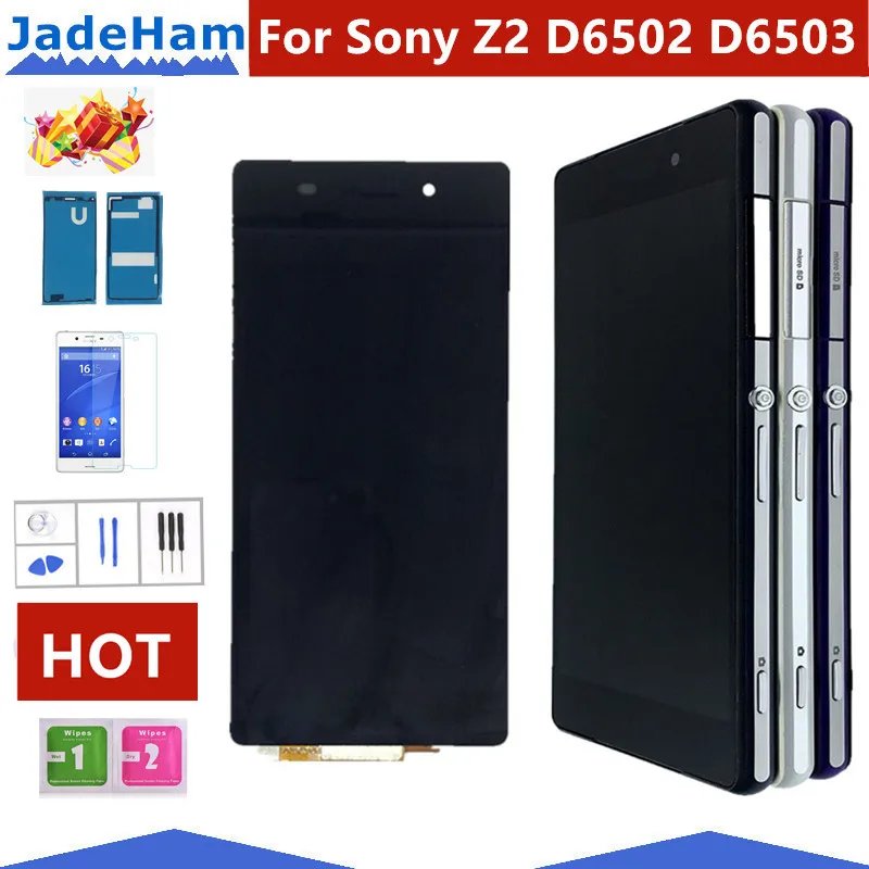Original 5.2'' D6502 D6503 D6543 LCD For SONY Xperia Z2 Display Touch Screen Digitizer Assembly For SONY Xperia Z2 LCD
Original 5.2'' D6502 D6503 D6543 LCD For SONY Xperia Z2 Display Touch Screen Digitizer Assembly For SONY Xperia Z2 LCD