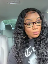 180% de la onda de agua peluca con malla Frontal transparente Frontal de encaje pelucas mojado y ondulado frente de encaje pelucas de cabello humano T parte rizado Peluca de cabello humano