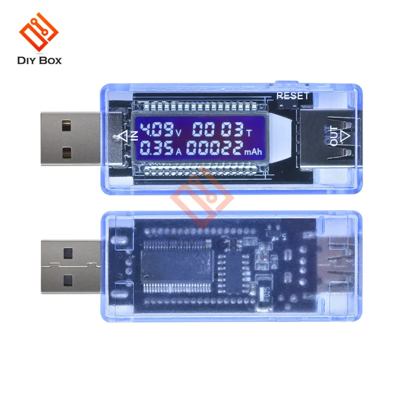 USB зарядное устройство Доктор напряжение измеритель тока время работы мощность Батарея емкость тест er метр Мобильный детектор уровня мощности тест батареи