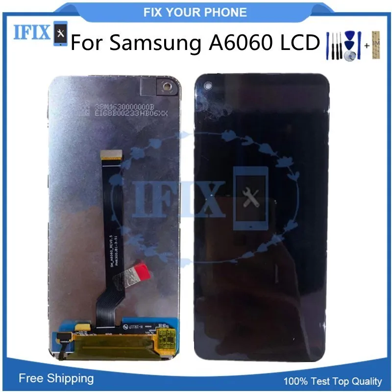 6," для samsung Galaxy A6060 ЖК-дисплей с кодирующий преобразователь сенсорного экрана в сборе экран Запасные части быстрая