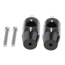 Черный мотоцикл 1 ''шип руль стояки для Kawasaki Vulcan 900 Классический