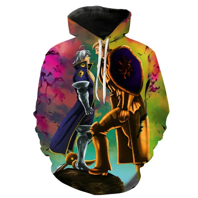 seven deadly sins escanor hoodie