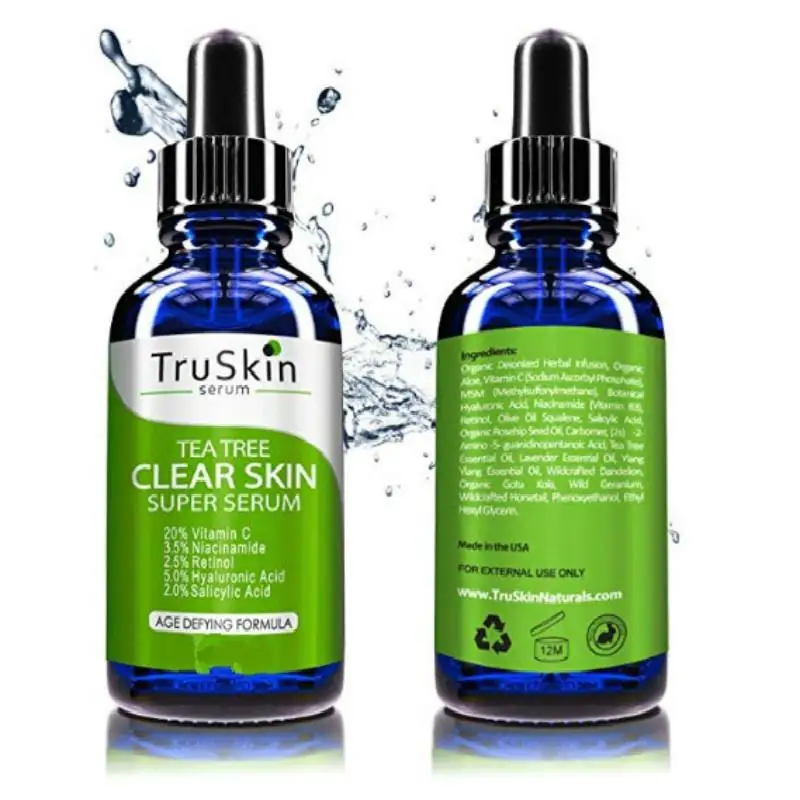 Tea Tree Clear Skin Serum Age Defying Formula For Acne