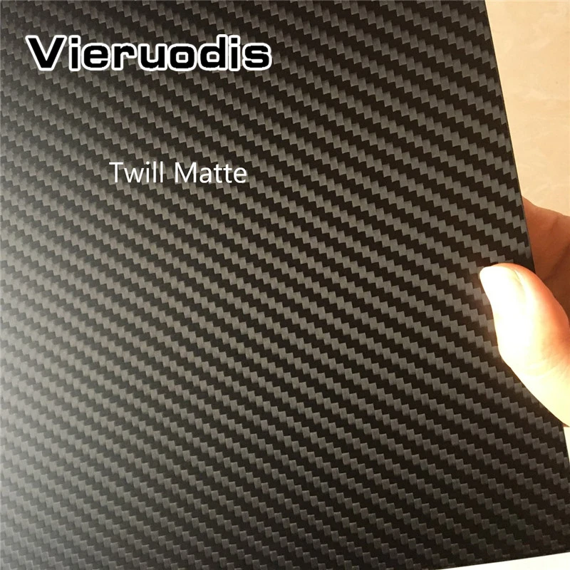 300 мм x 200 Toray T700 3K Twill матовая отделка 4 'x 8' лист углеродного волокна для мини