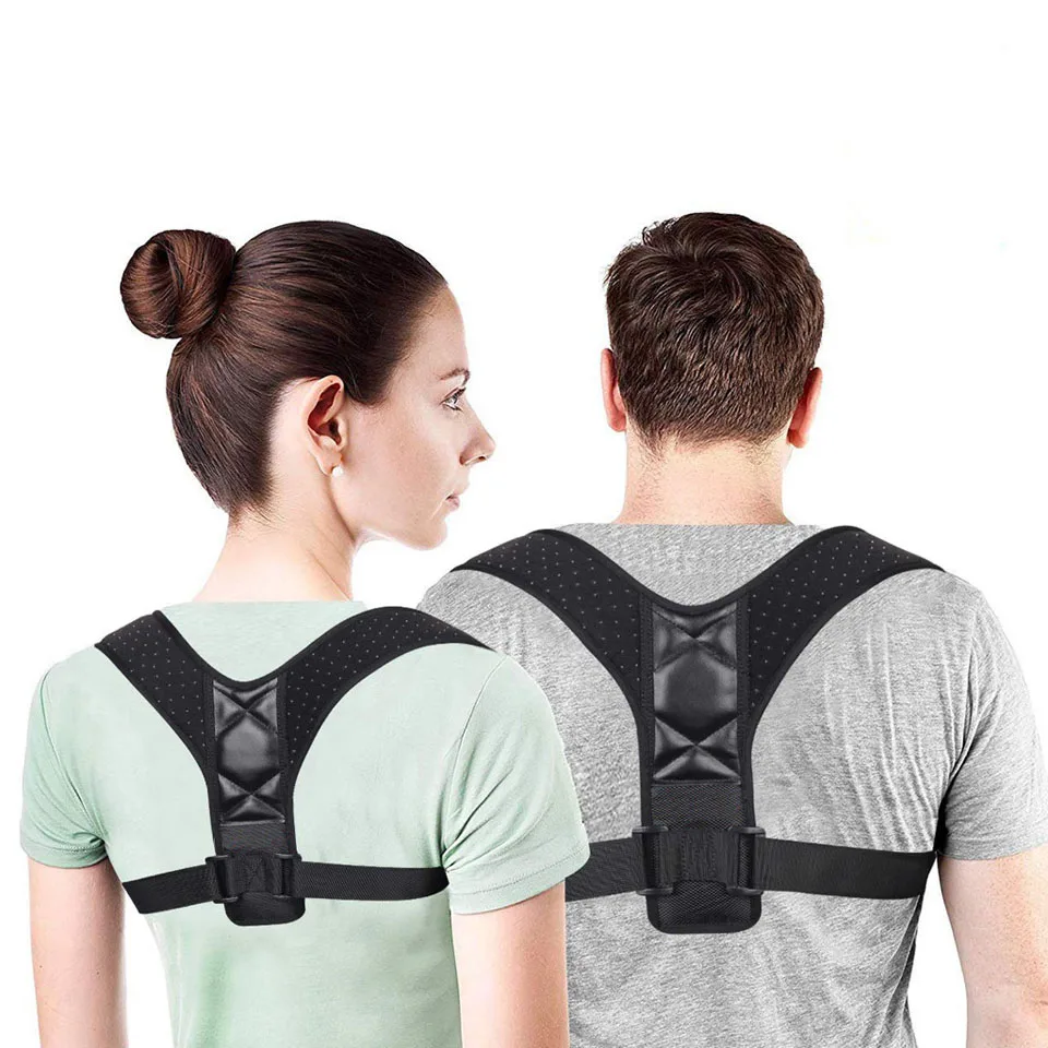 

Dropshipping--Adjustable Back Posture Corrector Clavicle Spine Back Shoulder Lumbar Brace Support Belt Posture Correction