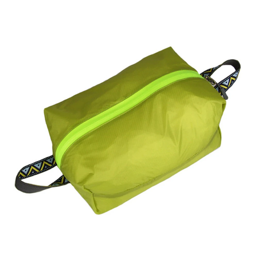 Для походов, путешествий, Водонепроницаемый непромокаемые ультра легкая обувь Портативный силиконовые нейлон Костюмы хранения сумка для