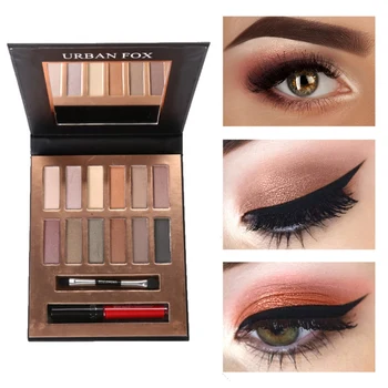 

12 Colors Nude Glitter Eye Shadow Matte Shimmer Palette Long Lasting Waterproof Mineral Powder Eye Makeup Cosmetics