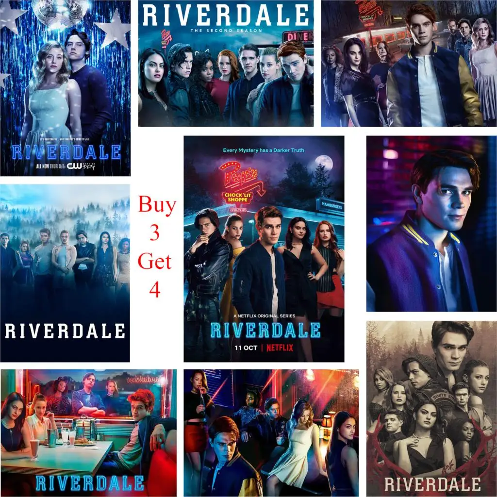 Плакаты Riverdale глянцевая бумага высокого разрешения украшение для стен дома