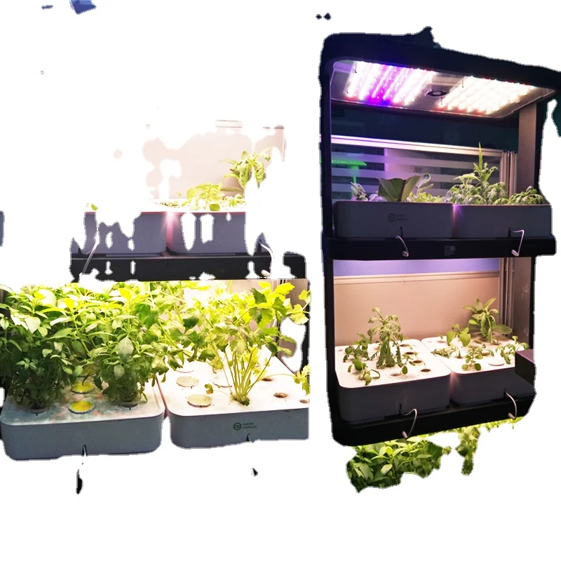 

Высококачественные трехслойные системы гидропонного выращивания теплиц полного спектра 120 Вт для домашней экокухни