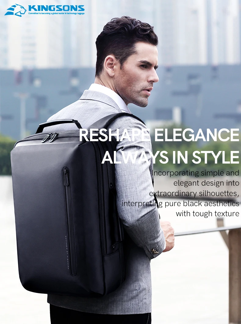 Kingsons New 15.6'' Laptop Backpacks 