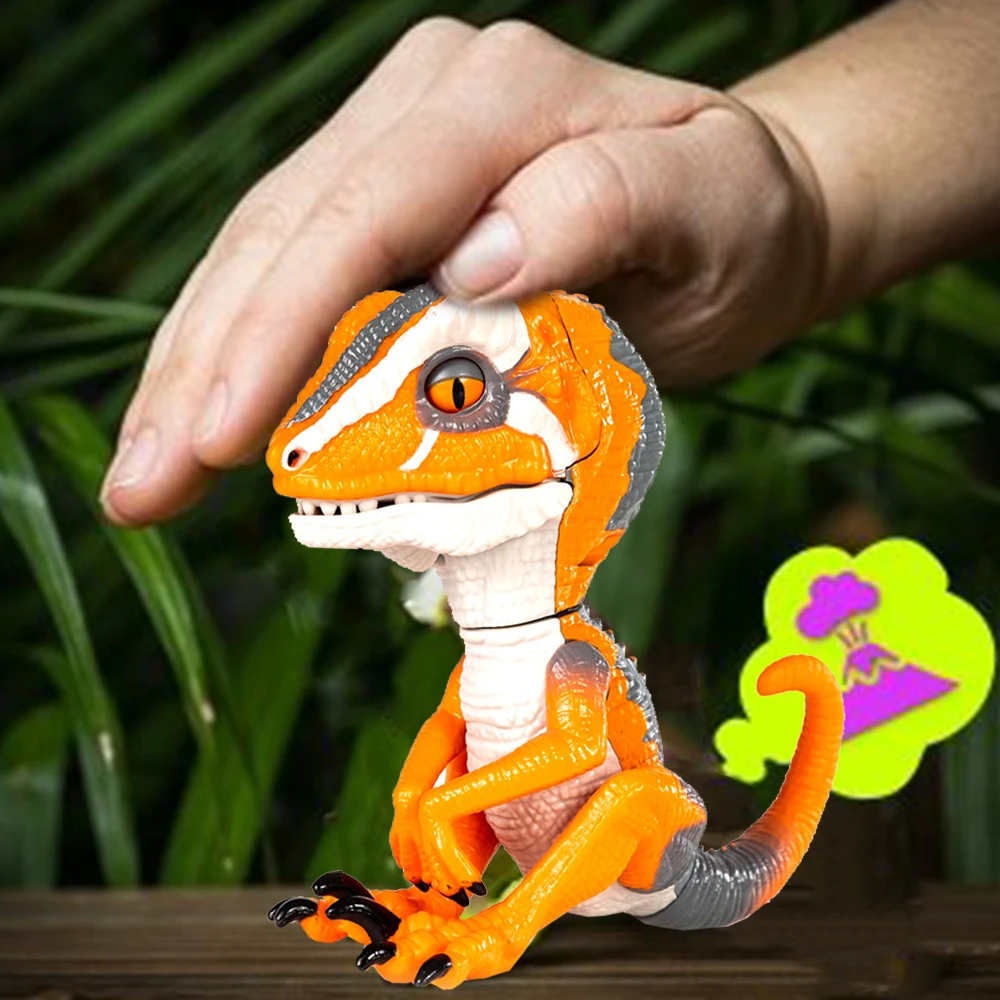 

Cute funny fashion role playing party everyday children's toys puzzle refers to fun horror sharp blue finger dinosaur