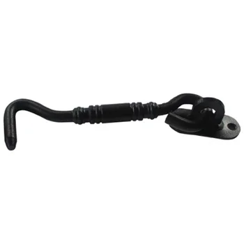 

Privacy Hook-And-Eye Lock for Barn Door, Black