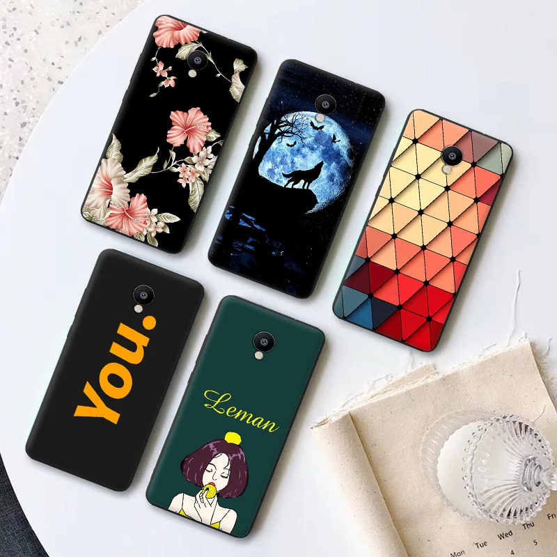 Сверхтонкий чехол для телефона Meizu M2 mini матовый защитный мягкий из ТПУ M3