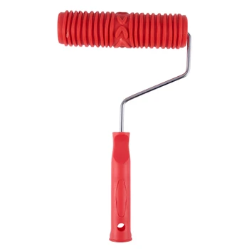 

7 Inch Wood Grain Embossing Roller Diatom Mud Tool Art Paint Tool Texture Wall Film Embossing Roller 300t