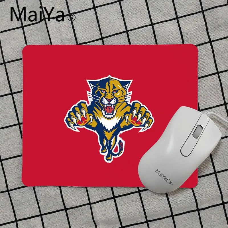 No Lock Edge25x29cm Maiya Высокое качество Florida Panthers Хоккей Высокая скорость коврик для мыши Лидер продаж подставка под руку мышь - Цвет: No Lock Edge25x29cm