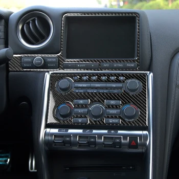 

Trims GPS Panel Sticker Parts Replacement For Nissan GT-R R35 08-16 Left Car