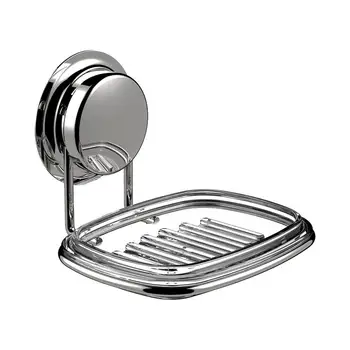 

1pc Stainless Steel Soap Box Bathroom Hardware Soap Dishes Wall Hanging Soap Net Kitchen Sink Sponge Cleaning Cloth Drain Shelf