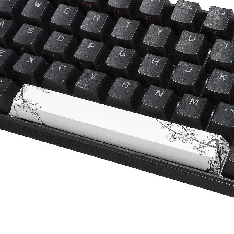 PBT Space Keycaps механическая клавиатура DIY Keycap(6.25U Space Keycap)-чернильная слива
