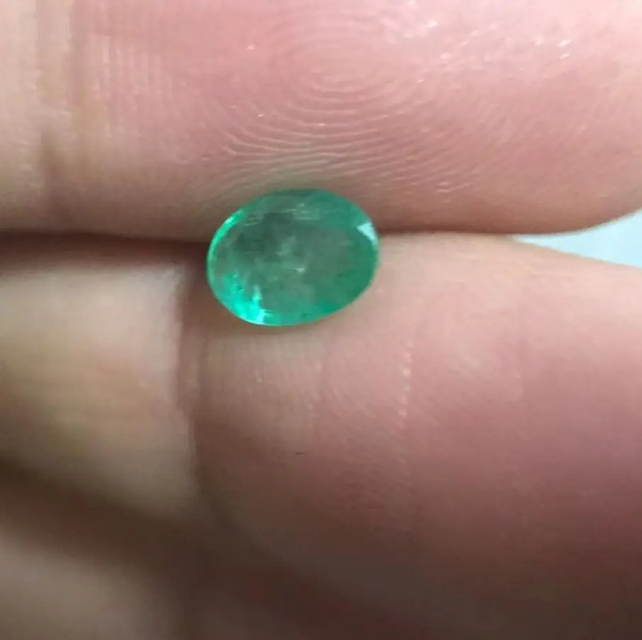 Loose Gemstones Emerald Loose Stone 5*7mm VVS for DIY