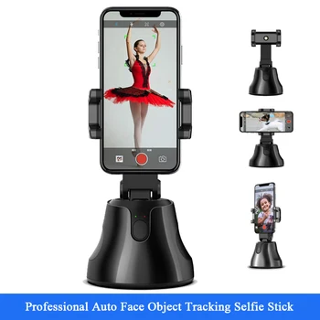 

Smart Shooting Selfie Stick 360° Rotation Auto Face Tracking Object Tracking Gimbal Monopod For Smartphone Youtube Camera Vlog