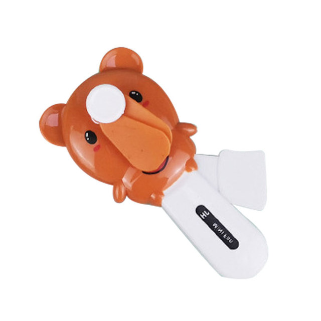 Fruit Cartoon Animal Mini Fan Pocket Handheld Air Cooler Conditioner Room Small Air Appliances Home Outdoor Hand Press Fan
