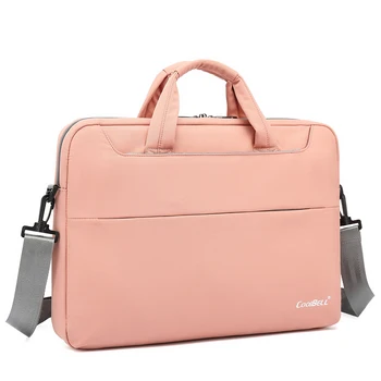 

Laptop Sleeve Case 14 inch Waterproof Notebook Briefcase Shoulder Messenger Bag Notebook Case Cover for Macbook Pro Lenovo Asus