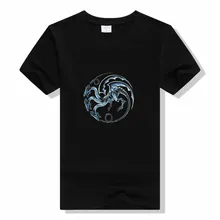 

Fashion Women Tshirts Summer Dragon Print T-Shirt Female Short Sleeve Tees men women Dragon Rune All-match O Neck T-Shirt