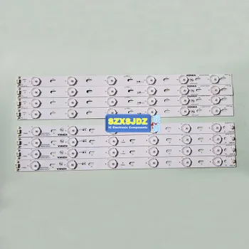 

Tira conduzida luz de fundo para LED39E330CE LED40F3300C LED40F3300DC 35017105 35017106 35016696 35016697 set = 1 8pcs