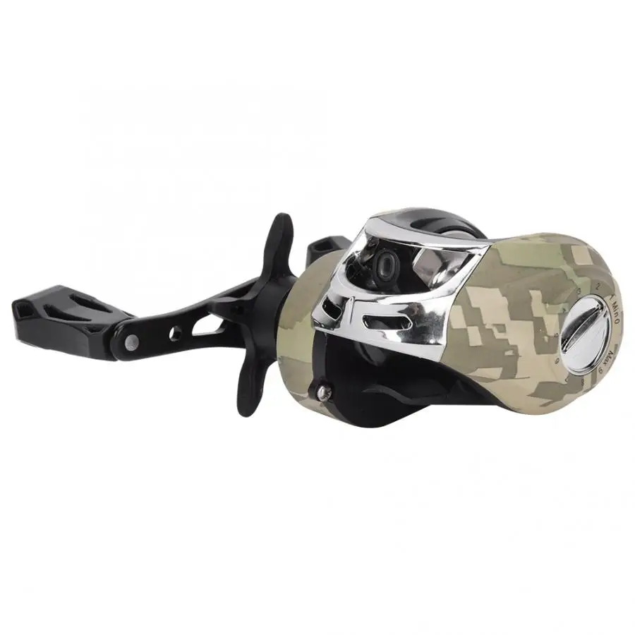 TT103 левая/правая рука baitcasing Reel 5+ 1BB 7,3: 1 Катушка для ловли карпа, высокая скорость, коэффициент тормоза, металлическая приманка, рыболовное колесо, литейная катушка
