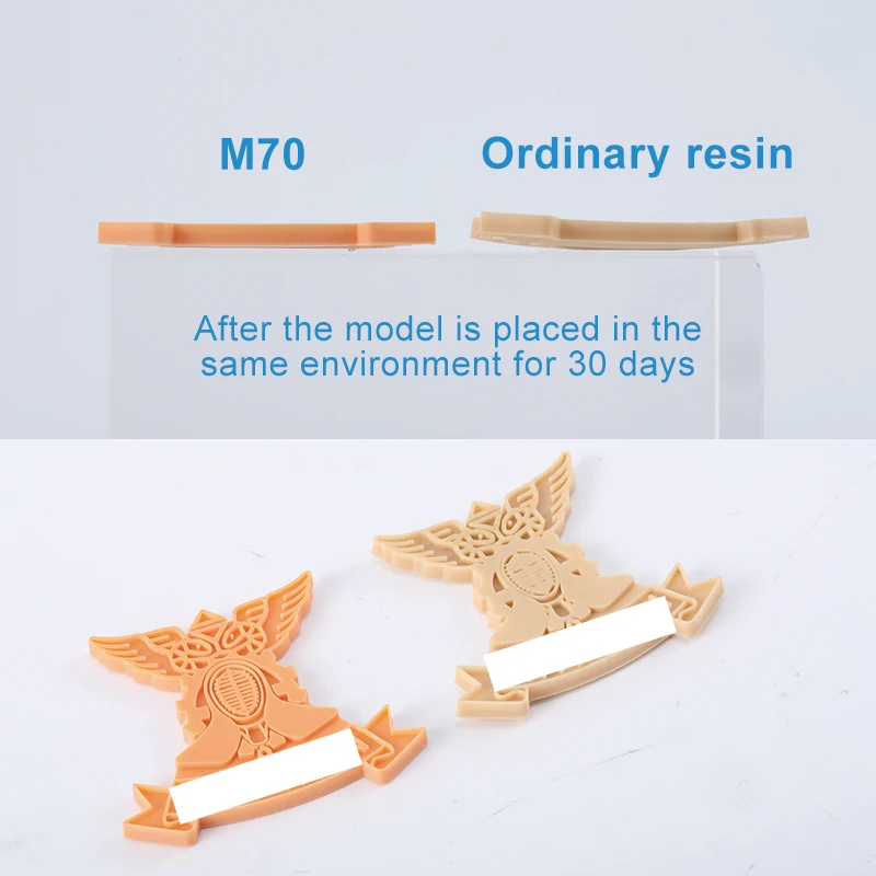 Elegoo Anycubic SLA DLP LCD용 작은 냄새 3D 프린터 송진, 405nm UV 송진 3D 프린터, M70 1kg, 신제품