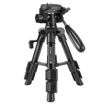 

Zomei Q100 Tabletop Desktop Camera Mini Tripod & Pan Head SLR DSLR Camera Travel Portable Non-slip Tripod