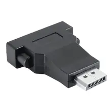 DisplayPort DP Штекерный DVI-I dvi24+ 5 Женский адаптер видео конвертер кабель для ПК компьютер настольный аксессуары DXAC