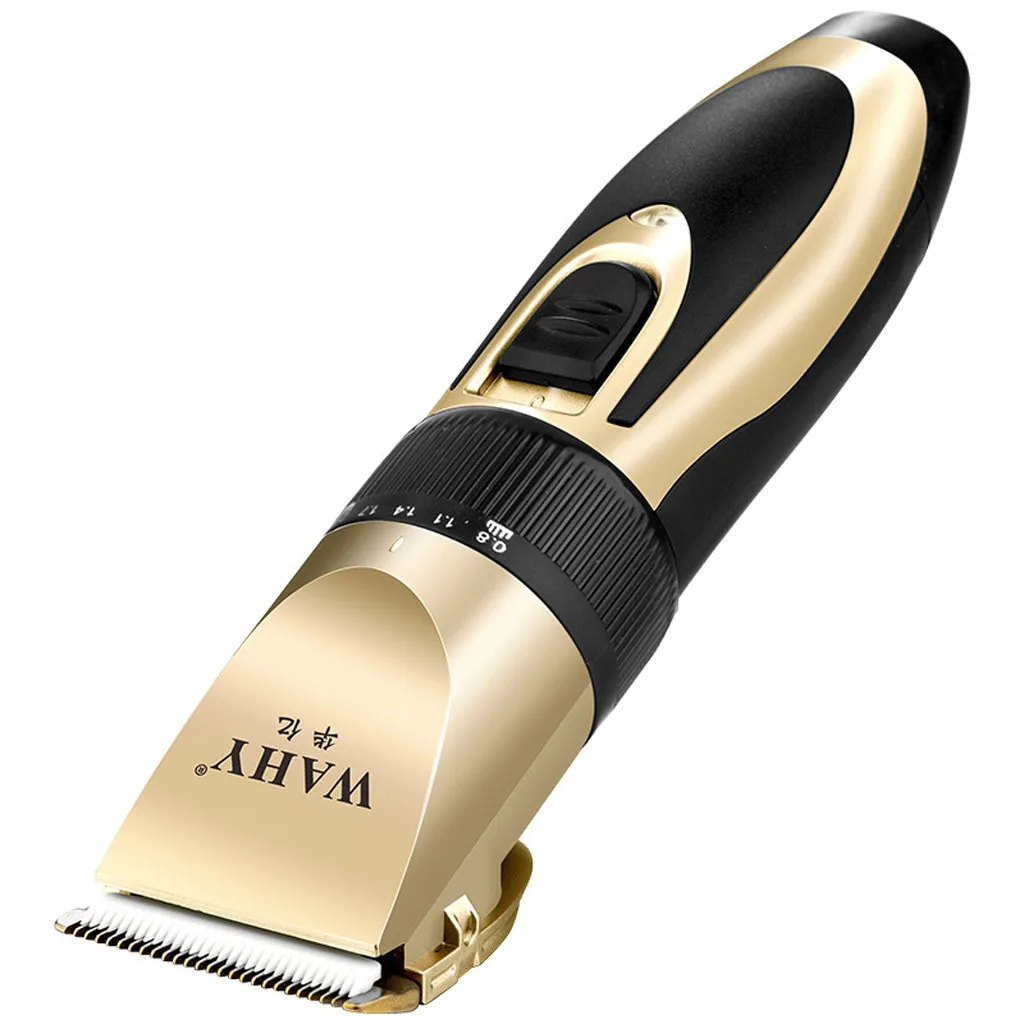 Машинка для стрижки волос Триммер Usb перезаряжаемая бритва резак стрижка машинка для стрижки волос Беспроводная стрижка Регулируемая керамическая лезвие