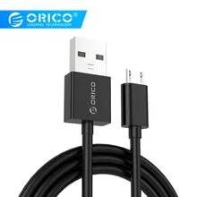 ORICO ADC Micro USB кабель для samsung Xiaomi huawei кабель быстрой зарядки 2A USB кабель для передачи данных для мобильного телефона планшета 0,5 м/1 м/2 м