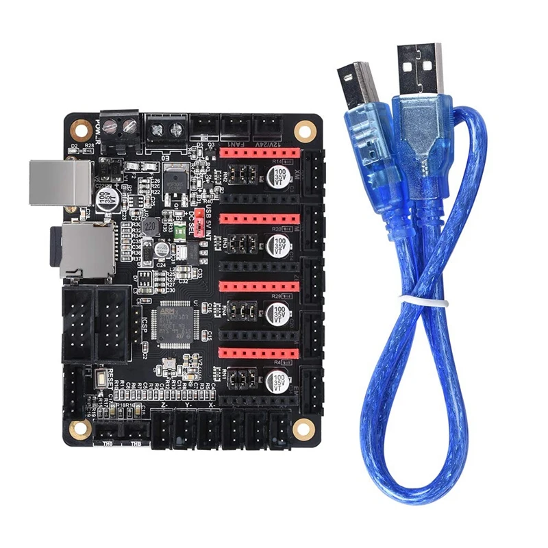 SKR Mini V1.1 3D печать плата управления Поддержка TMC2208 TMC2130 LV8729 DRV8825 A4988 ST820 3D печать частей(клеммный блок