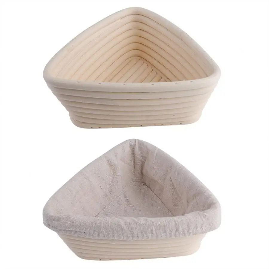 

Wicker Bread Proofing Food Storage Basket Rattan Basket Lining Fruit Tray Home Rattan Organizer