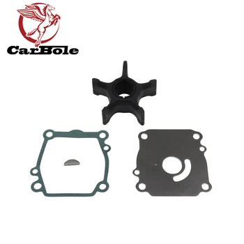 

CARBOLE for Suzuki Outboard DF90-115-140 Water Pump Repair Kit Impeller 17400-90J20 with Keystone Impeller plate Gasket for Boat